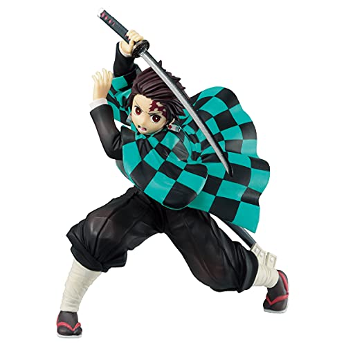 Figurine Tanjiro Kamado Demon Slayer pour décoration de bureau manga