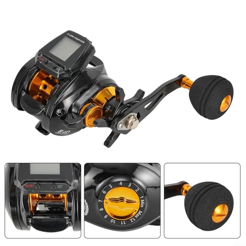 for FACULX Baitcasting Reel,6 31 Digital Fishing Baitcasting Reel, Large Display, Rechargeable, Line Counter,Gear Ratio Magnetic Brake System Baitcaster Reel - Image 2