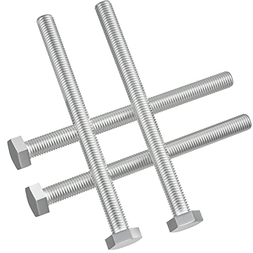 Image of 5 /16-18 x 6 inch (1 /2 to 6 inch Optional) Hex Head Screw Bolt, Stainless Steel 18-8(304), Fully Threaded,10pcs