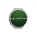 Math Kowledge Cosine Formula Hand Compact Mirror Round Portable Pocket Glass