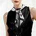 HBselect Head Scarf 59” X 5.5” Hair Neck Scarves for Women Purse Scarf for Handbags Silky Feeling Headband Fashion Scarves