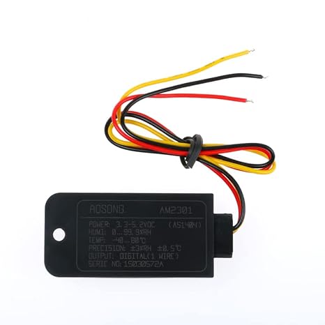 2Pcs AM2301 DHT21 Digital Temperature and Humidity Sensor Module