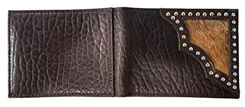 Custom 12 Gauge Shotgun Chocolate Hair Inlay Bi-fold Wallet3