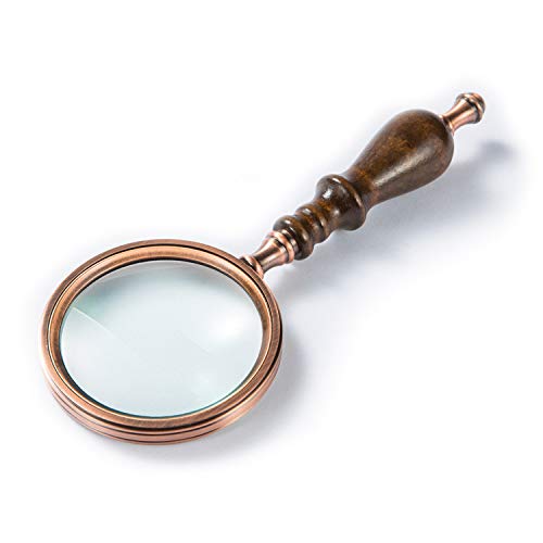 10X Magnifying Glass with Light, Used for Reading Hand-held Magnifying Glass, with Light, Used for Reading and Exploration