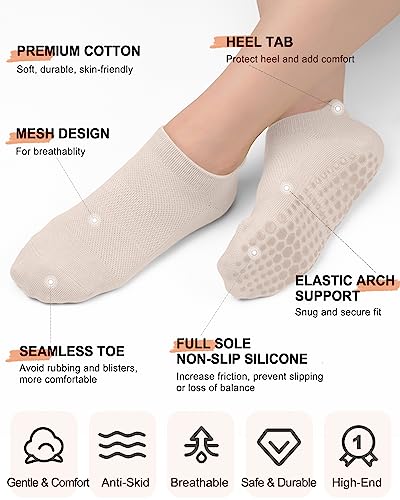 Blongw Pilates Socks With Grips For Women thumb #3