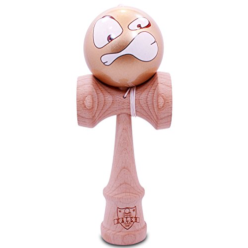 Kaleb Kendama With Gold Face And Extra String