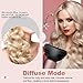 PUREGUST Wave Curl Diffuser for Dyson Hair Dryer Attachment, Dome or Diffuse Modes for Dyson Supersonic, for Nural HD16 HD15 HD12 HD08 HD04 HD03 HD02 to Enhance Curl and Control Wavy