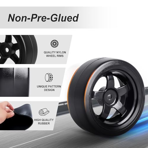 Hobbypark Hard Plastic RC Drift Tires