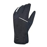 Chiba 2020 2nd Skin - Guantes de Ciclismo, Color Negro, XS