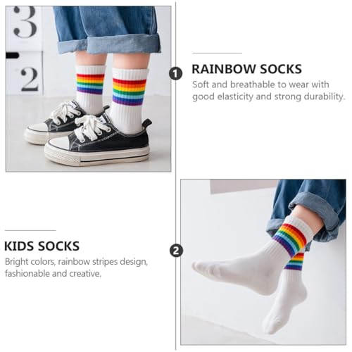 Calcetines cómodos fáciles de poner para niños Gatuida en algodón suave 3