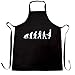 Evolution Of Basketball Schürze des Chefs - (Black/One Size)