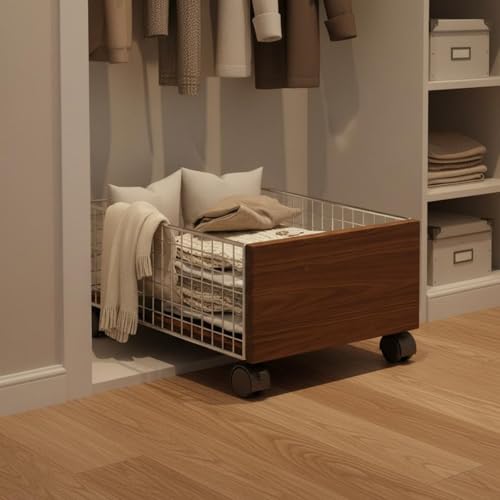 Cesta malla con marco de hierro para ventilación adecuada de baño 5