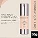 Natural Finish Foundation - 100 Light Neutral by Bodyography for Women - 1 oz Foundation