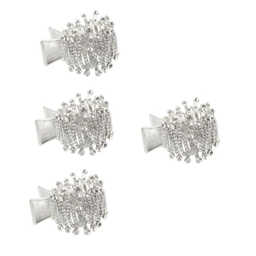 Pince à cheveux pour femme haut fille saisir moyen avec strass brillants