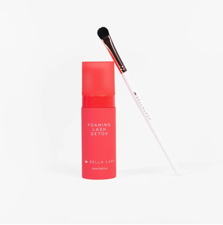 Bella Lash Detox is a foaming, lightweight, oil-free eyelash exte...