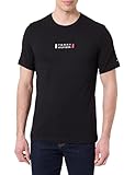 Tommy Hilfiger Men Brand Love Small Center Tee MW0MW41453 S/S T-Shirt, Nero, M, Nero (Nero), M