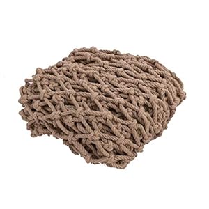 Veiligheidsnet, balkonbescherming, kinderveiligheidsnet, retro henneptouw, trap, balkon, leuningnet, klimnet, hangend kledingnet, fotowand, plafonddecoratie, net beschermende veiligheidslepel (3 * 6 M)