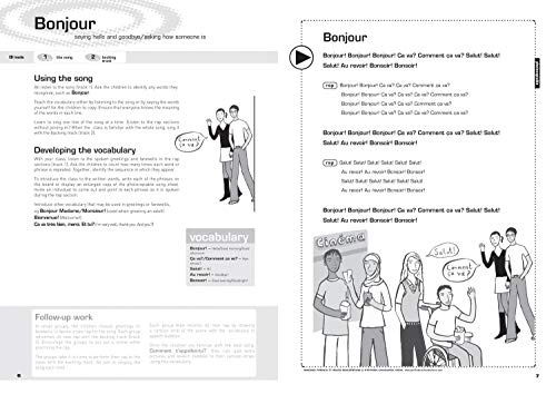 Singing Languages - Singing French (Book + CD): 22 Photocopiable Songs and Chants for Learning Fre