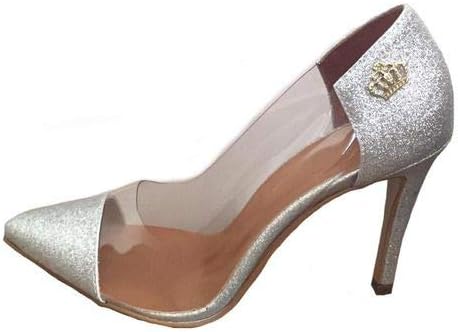 scarpin transparente