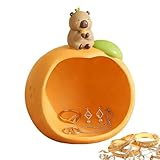 Tablett für den Eingangsbereich, niedliches Capybara-Ring, Uhrenschale, Schlüsselhalter, für...