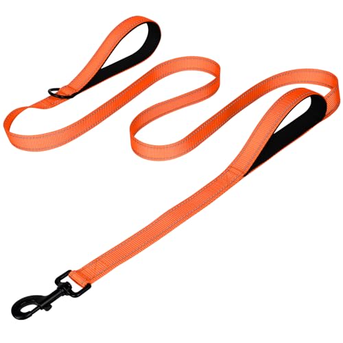 Joytale Dog Leash Heavy Duty for Large Dogs that Pull, Double Handle for Traffic Control...