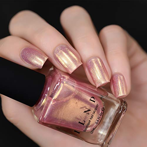 Ilnp Yes Please - Soft Pink Holographic Shimmer Nail Polish #TOP2