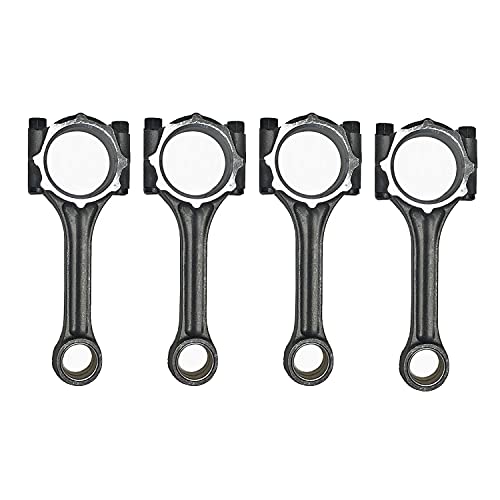 Qyljday Set of 4 Connecting Rod fits for Toyota 1DZ Engine