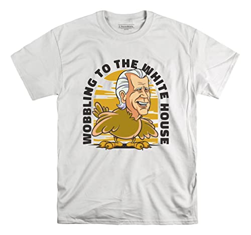 T-Shirt Parody Biden Wobbling Officiel vêtement blanc XL mode streetwear