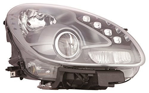 Phare avant électrique droit gris foncé résout les pannes de réglage moteur LED 76063