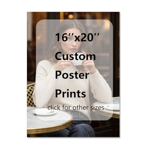 GZZFXXD Personalized Custom16''x20'' Canvas Prints with Your Photo/your Image Large Wallart Wall Decor for Bedroom Dining room Living room Children's room(Unframed)