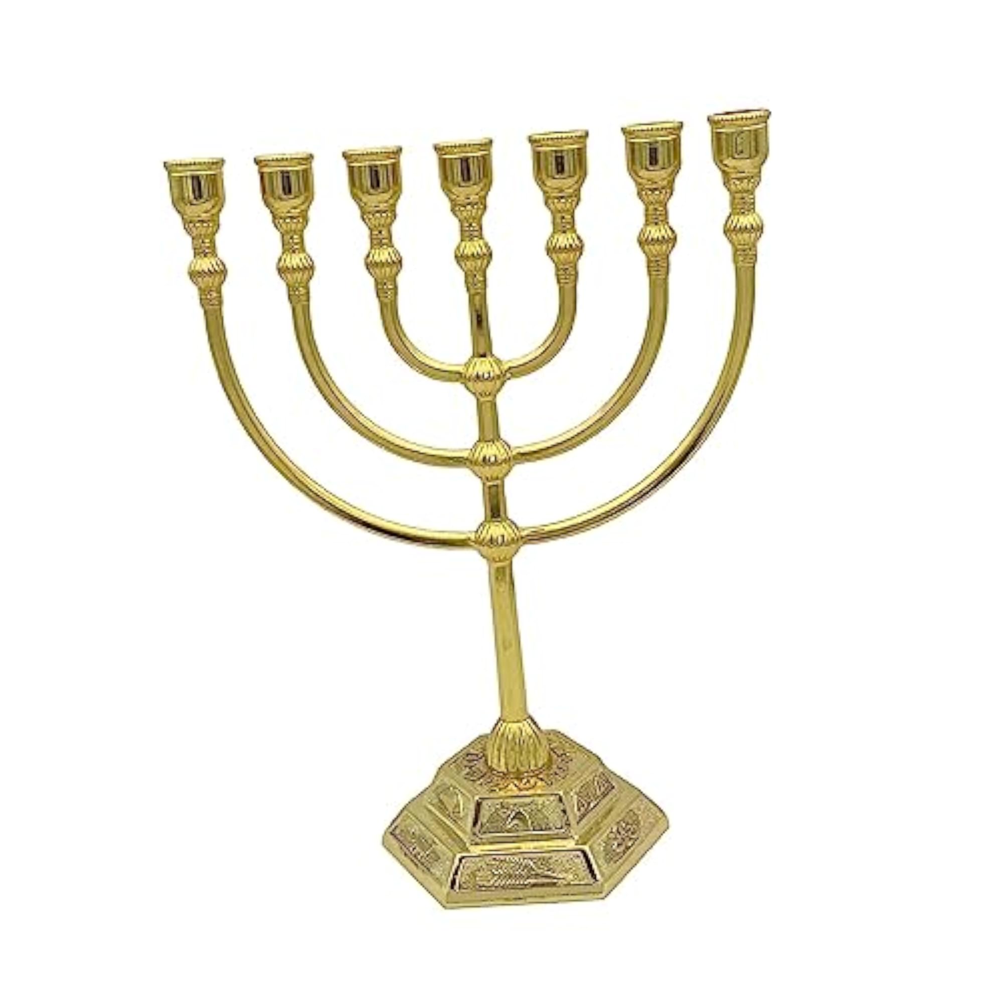 Menorah Candle Holder with 7 Branches