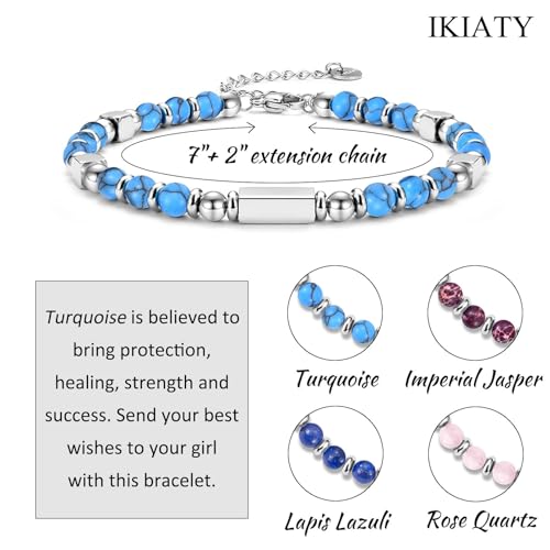 Image of Easter Basket Stuffers for Teens Girls Gifts Trendy Stuff, Tiny Beaded Bracelets Easter Gifts Birthday Graduation Jewelry Gifts for Teenage Girls Daughter Granddaughter Niece
