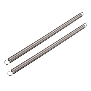 Sourcing Map 2 Stück Zugfeder Federstahl