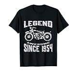 Photo Gallery legend awesome since 1954 70+ anni moto vintage maglietta Photo Gallery legend awesome since 1954 70+ anni moto vintage maglietta