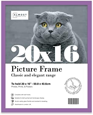 12x8 Inch Black Photo Frame Wall Mountable and Freestanding Picture Frame Standard Photograph Size, 12" X 8" (31 X 20cm)