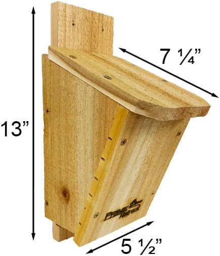 DIY Cedar Bat House by Prime Retreat, Tan