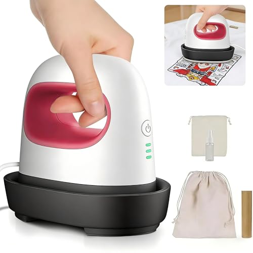 Opiniones de Prensas de impresión , listamos los 10 mejores. 43 EEBOU Mini Máquina de prensa de calor Impresión de camisetas, Prensa de Transferencia de Calor, Máquinas de planchar ideal para ropa Bolsas Sombreros Almohadillas Manta Cuero y...