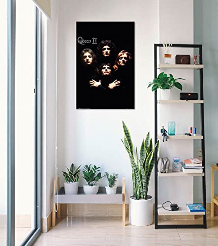 Poster Stop Online Queen - Music Poster (Bohemian Rhapsody - Queen Ii - Album Cover) (Size 24" X 36") #TOP3