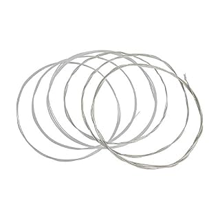 SHUIYUE C670 Acoustique Guitare Classique Cordes Nylon Plaqué Argent Alliage de Cuivre Blessé, 6pcs / Ensemble,Jeu de… – Image 3