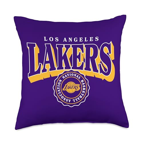 NBA - Los Angeles Lakers Arched Crest Throw Pillow