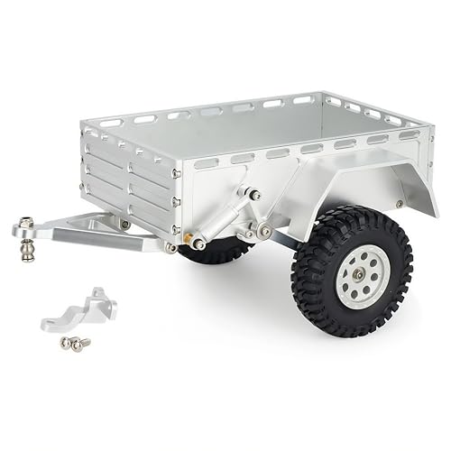Remorque crawler RC 1/18 aluminium CNC remorque utilitaire Redcat Ascent-18 SCX24