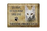 gatos angoras imagenes Cartel de chapa original de FEMER: un producto exclusivo diseñado y fabricado en el Sarre. Calidad prémium, impresión en color intenso. La placa está hecha de chapa resistente de alta calidad con borde de 5 mm. Por lo tanto, se destaca claramente de muchas otras producciones delgadas.