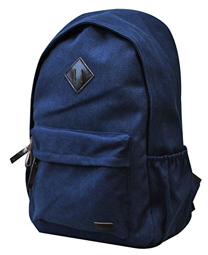 Mochila casual, Poliester, Unissex, Azul
