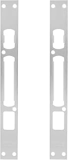 Baluue Defender Security Door Strike, Replacement Accesorios Lock Strike 1.2mm Stainless Steel Secure Reinforcement Plate