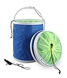Aplicación: el lavabo plegable para exteriores es perfecto para acampar, ir a la playa, hacer un picnic, una nevera portátil, una canasta de frutas y verduras, limpiar, pescar y vivir cómodamente, con él, puede almacenar cosas según sus preferencias.