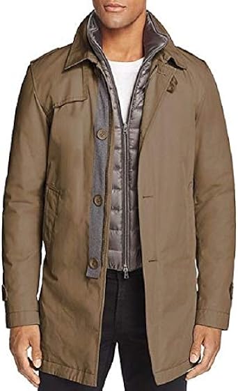 Amazon.com: Herno Nuevo $1075 algodón seta capas abajo SUB Zero cinturón  gabardina Italia, Lodo, 54 : Ropa, Zapatos y Joyería