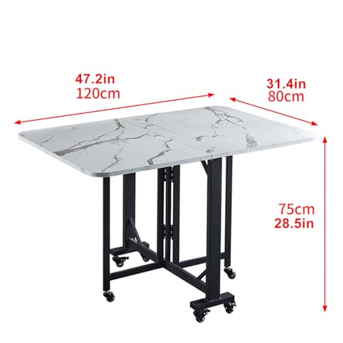 Table à manger peu encombrante pour petits espaces : la solution pliable idéale - 3