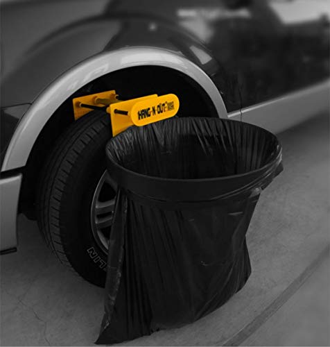 The Original Hang N Out, The Portable Outdoor Trash Can Perfect for Tailgating and Camping