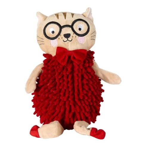 Smart Garden Zoon Soft Squeaky Noodly Plush Tango Cat Dog Toy 34cm