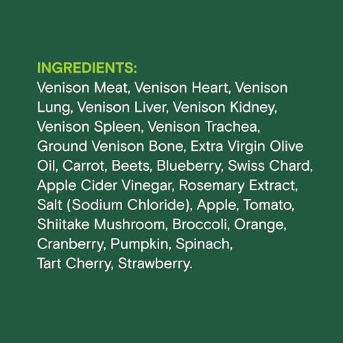 Freeze-Dried Uncooked Canine Meals – Signature Venison Recipe for Canines, Mixer or Topper, 12 Ounces, Pack of 1 Freeze-Dried Uncooked Canine Meals – Signature Venison Recipe for Canines, Mixer or Topper, 12 Ounces, Pack of 1